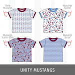 Unity Mustangs Track Tee