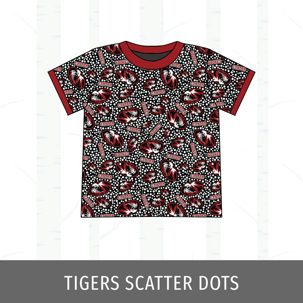 Canton Tigers Track Tee
