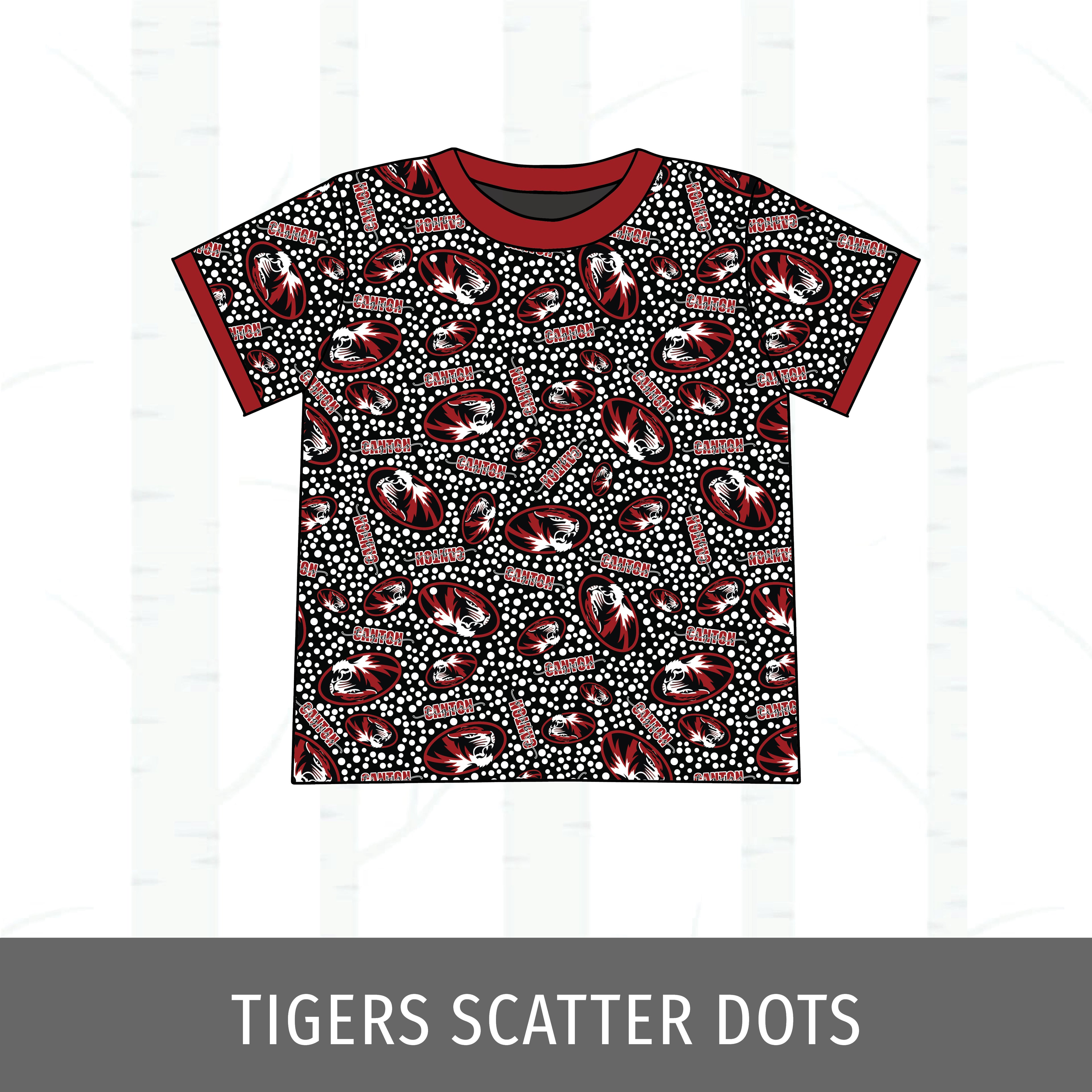 Canton Tigers Track Tee