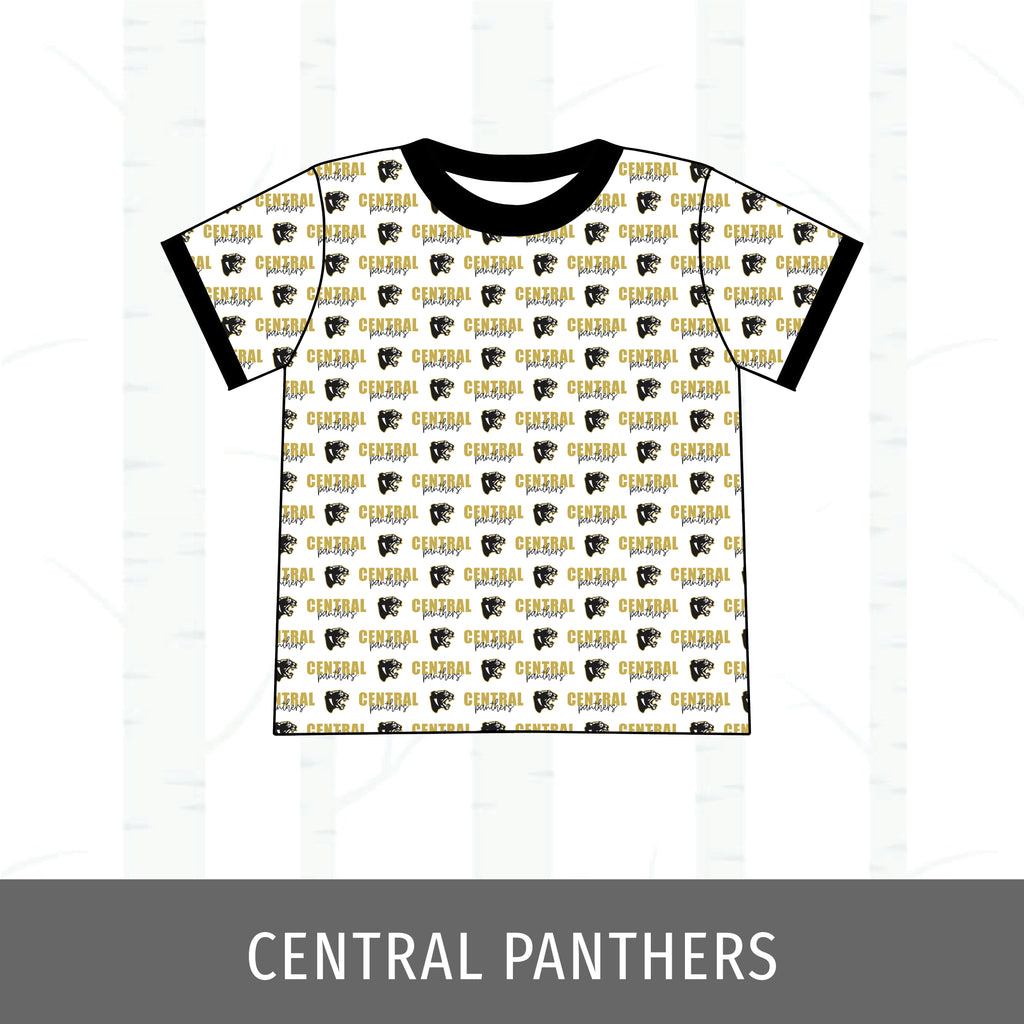 Central Panthers Track Tee