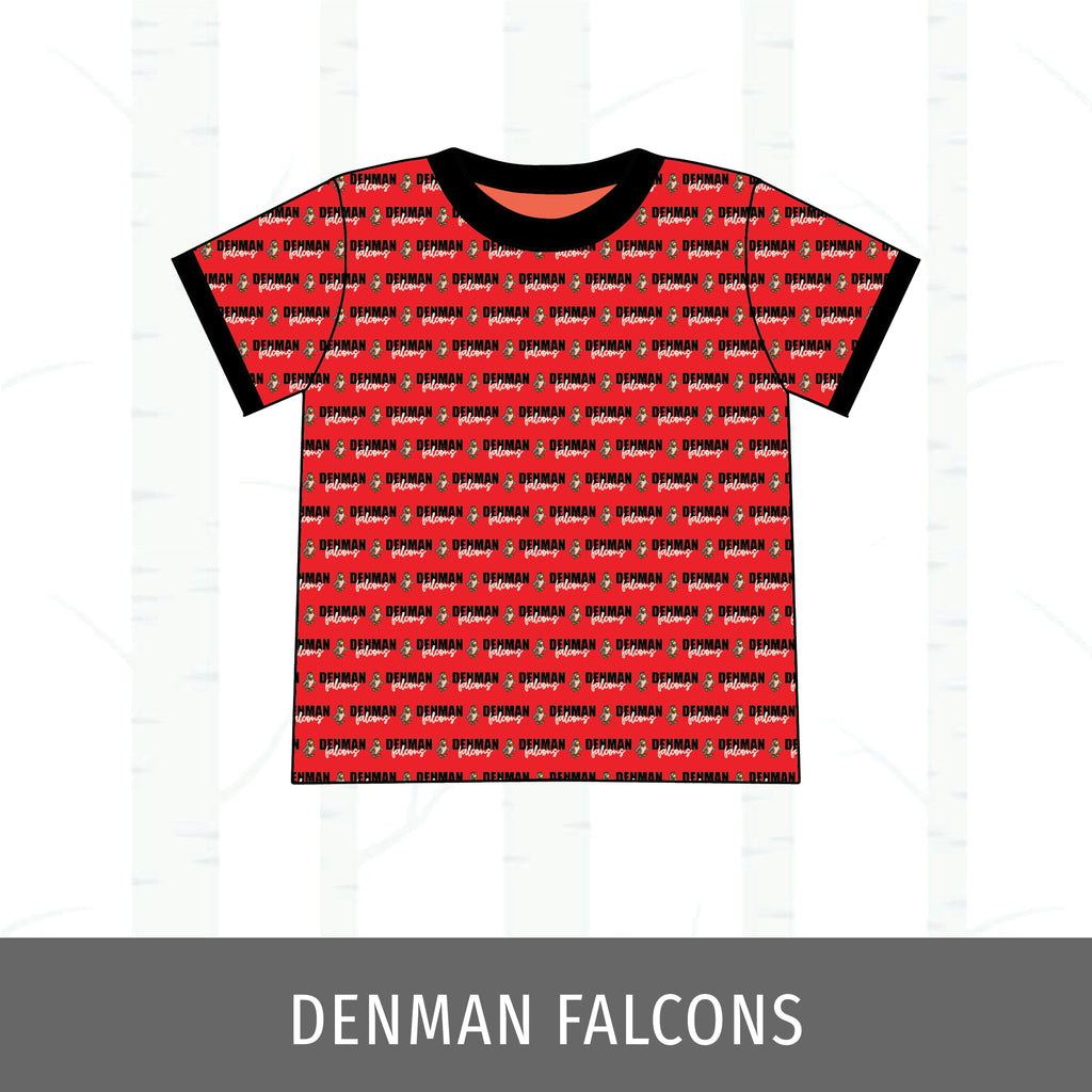 Denman Falcons Track Tee