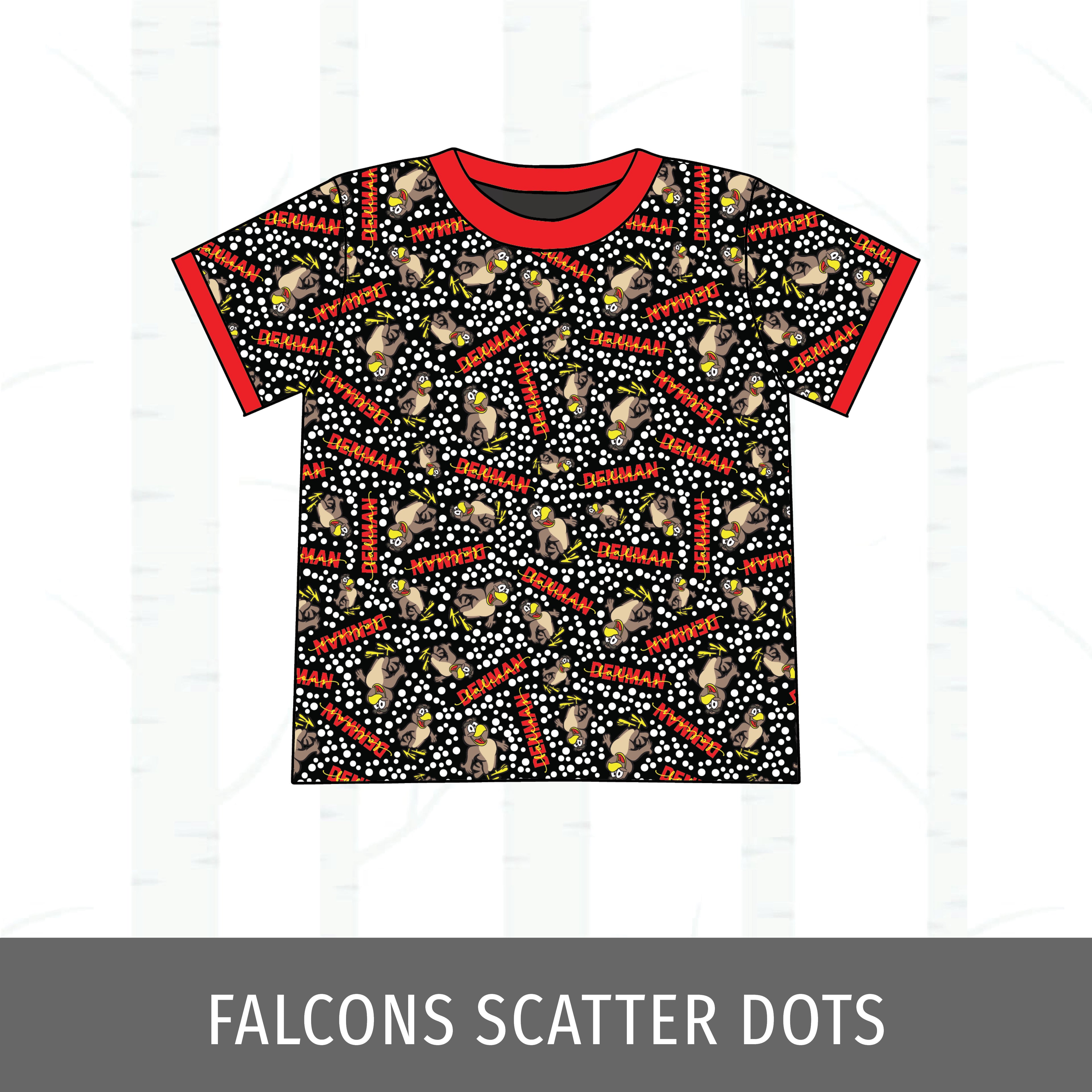 Denman Falcons Track Tee