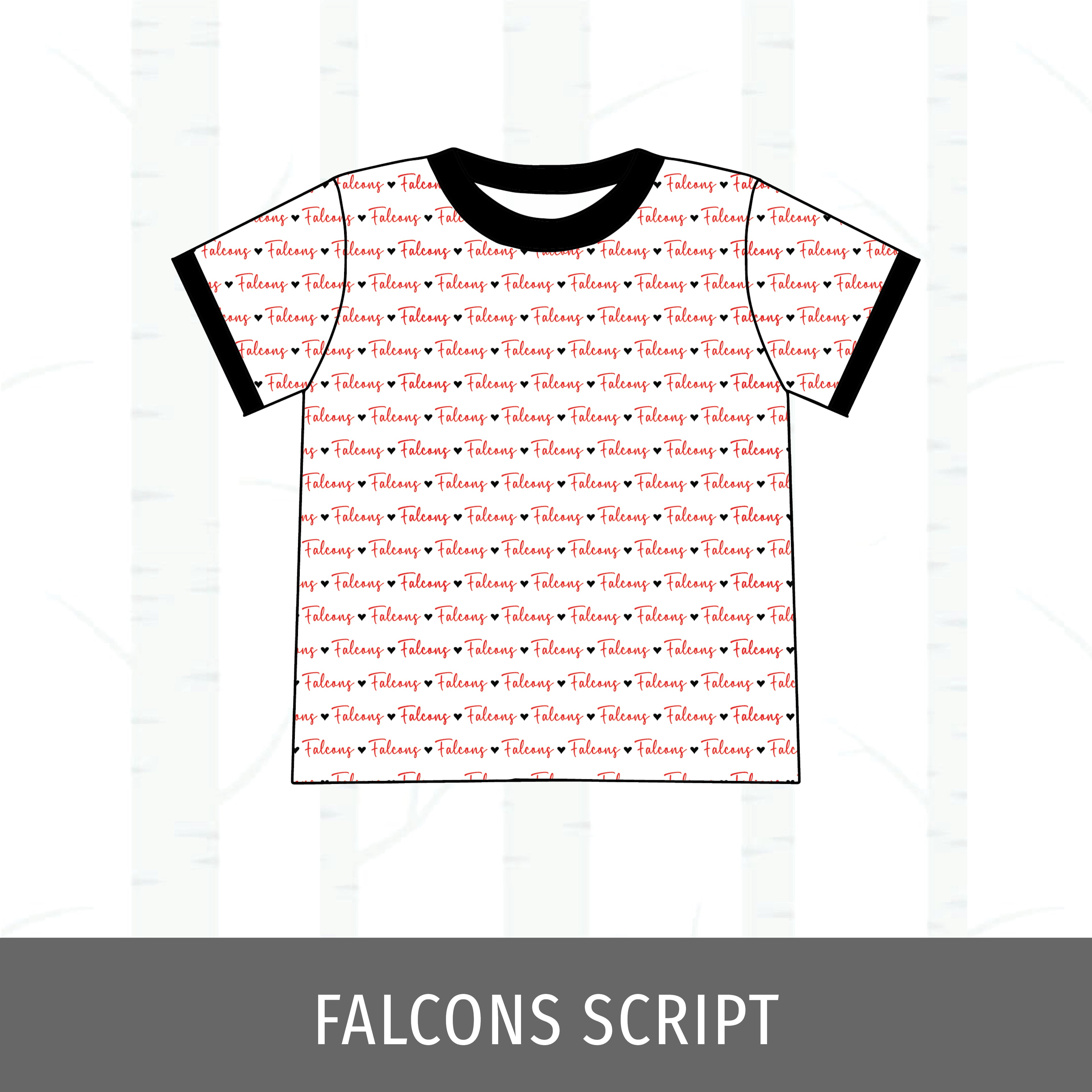 Denman Falcons Track Tee
