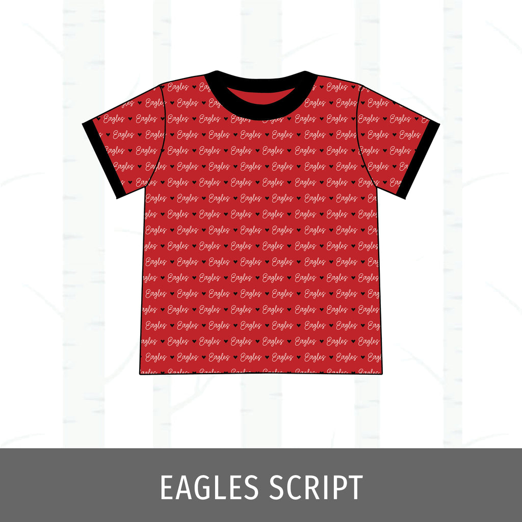 Liberty Eagles Track Tee