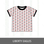 Liberty Eagles Track Tee