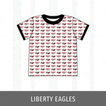 Liberty Eagles Track Tee