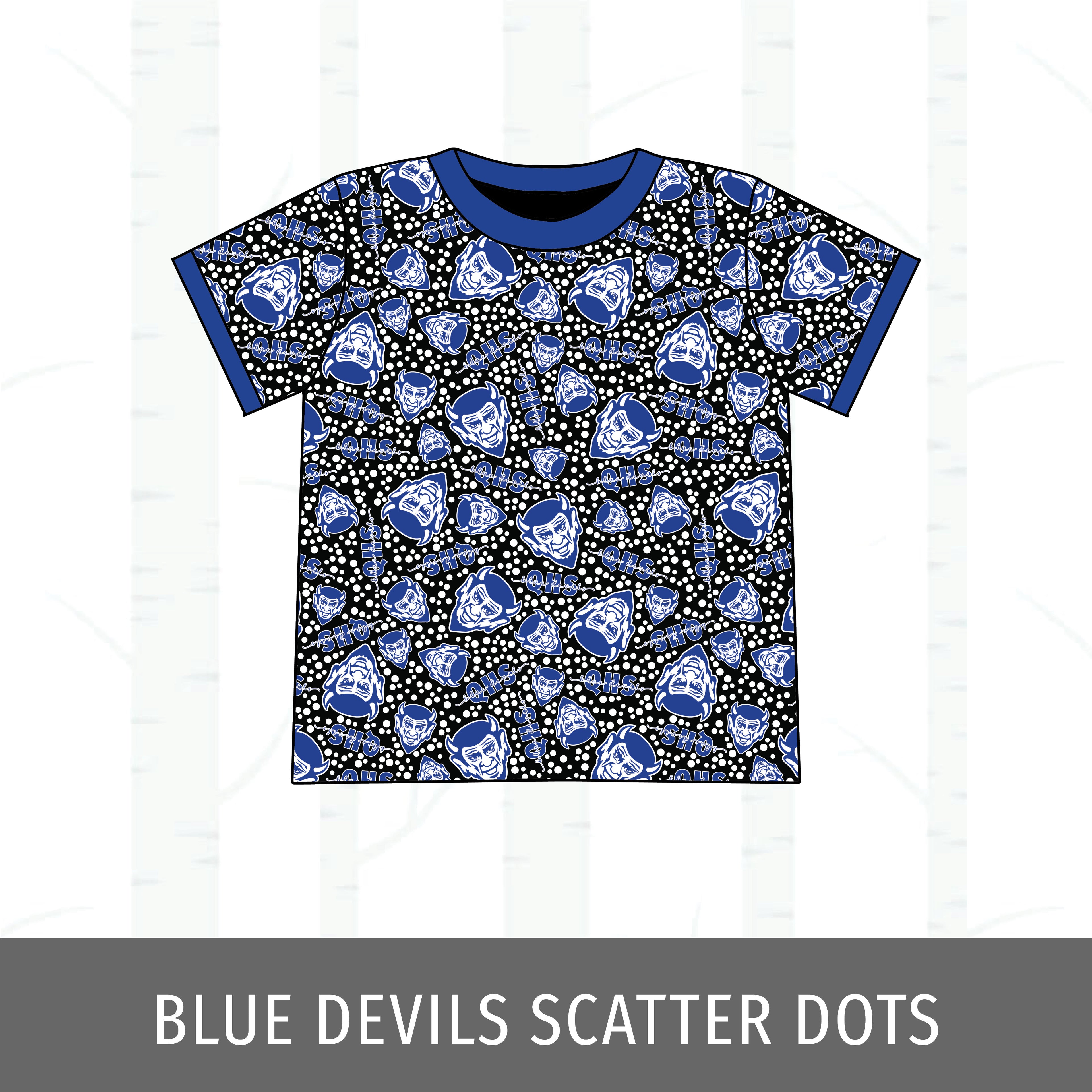 Quincy Blue Devils Track Tee