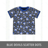 Quincy Blue Devils Track Tee