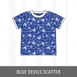 Quincy Blue Devils Track Tee