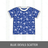 Quincy Blue Devils Track Tee