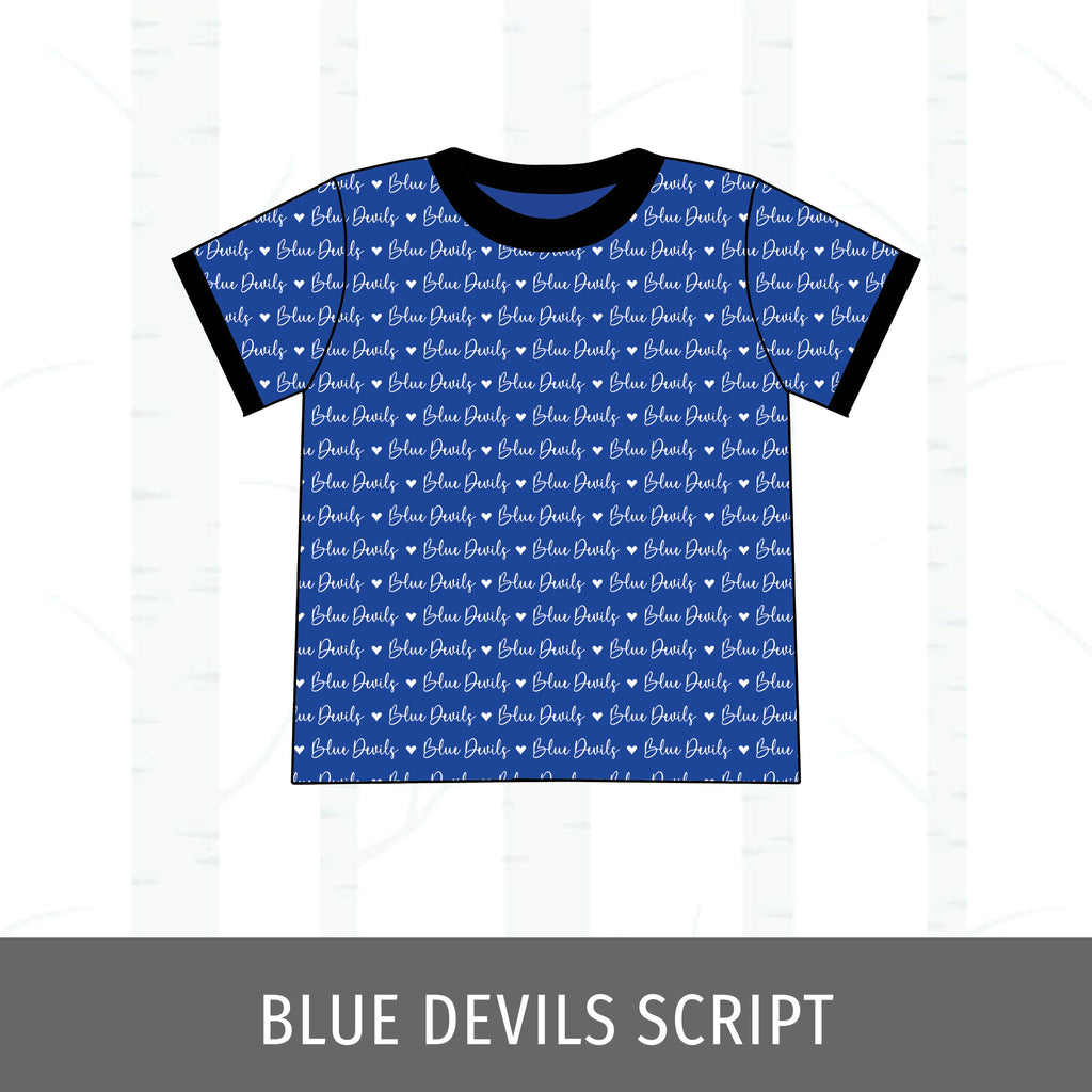 Quincy Blue Devils Track Tee