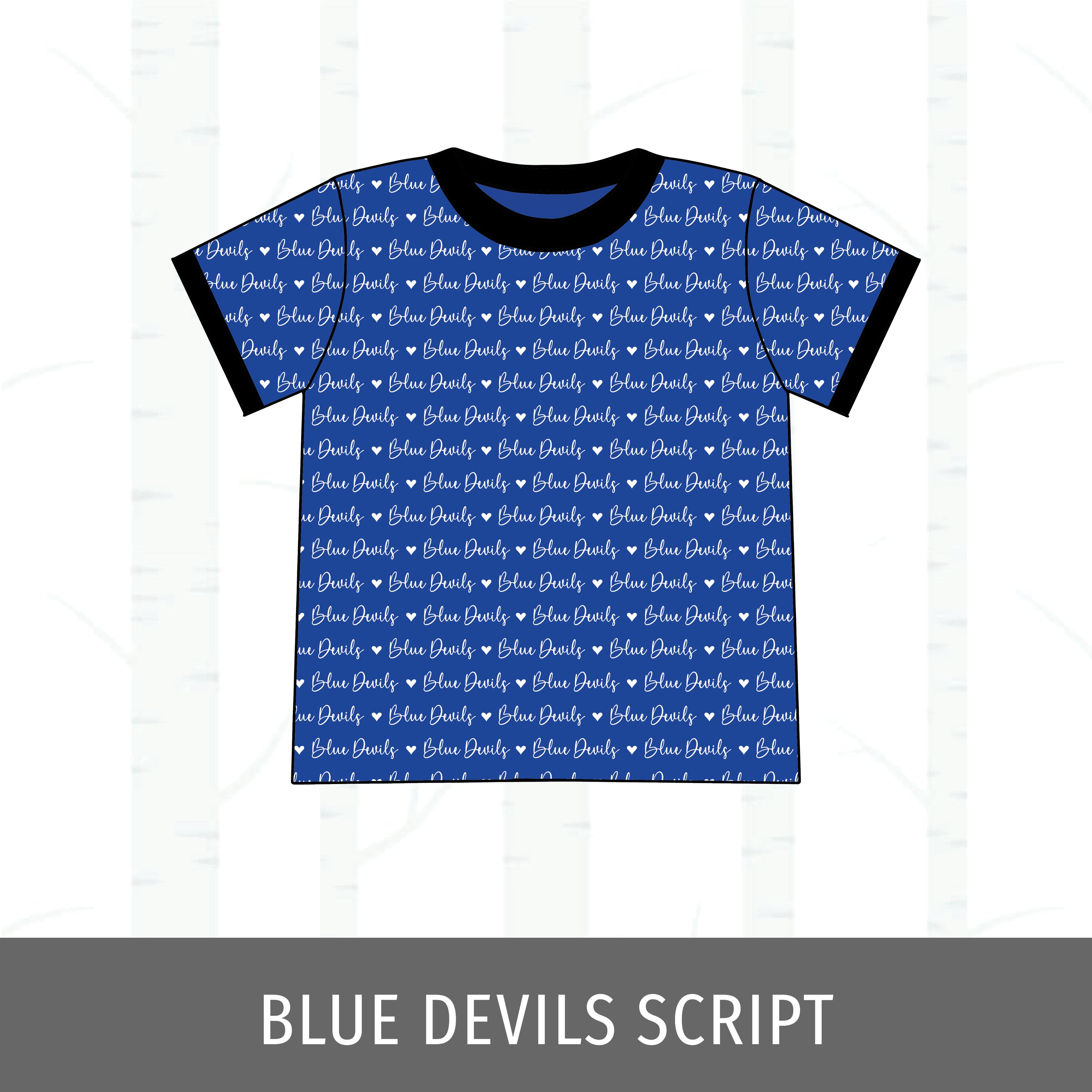 Quincy Blue Devils Track Tee
