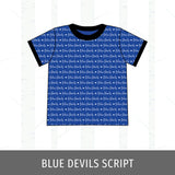 Quincy Blue Devils Track Tee