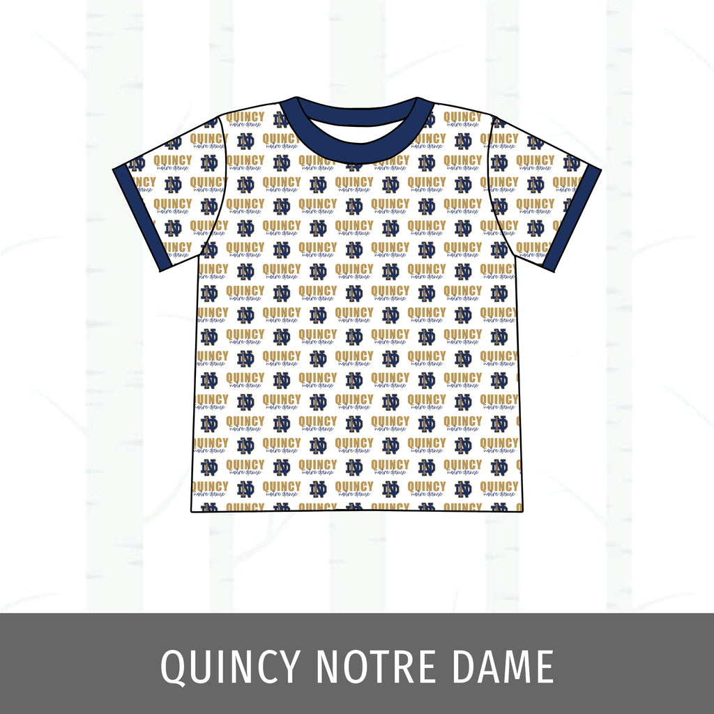 Quincy Notre Dame Track Tee