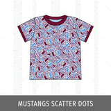 Unity Mustangs Track Tee