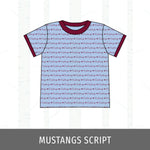 Unity Mustangs Track Tee