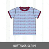 Unity Mustangs Track Tee