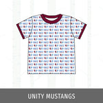 Unity Mustangs Track Tee