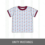 Unity Mustangs Track Tee