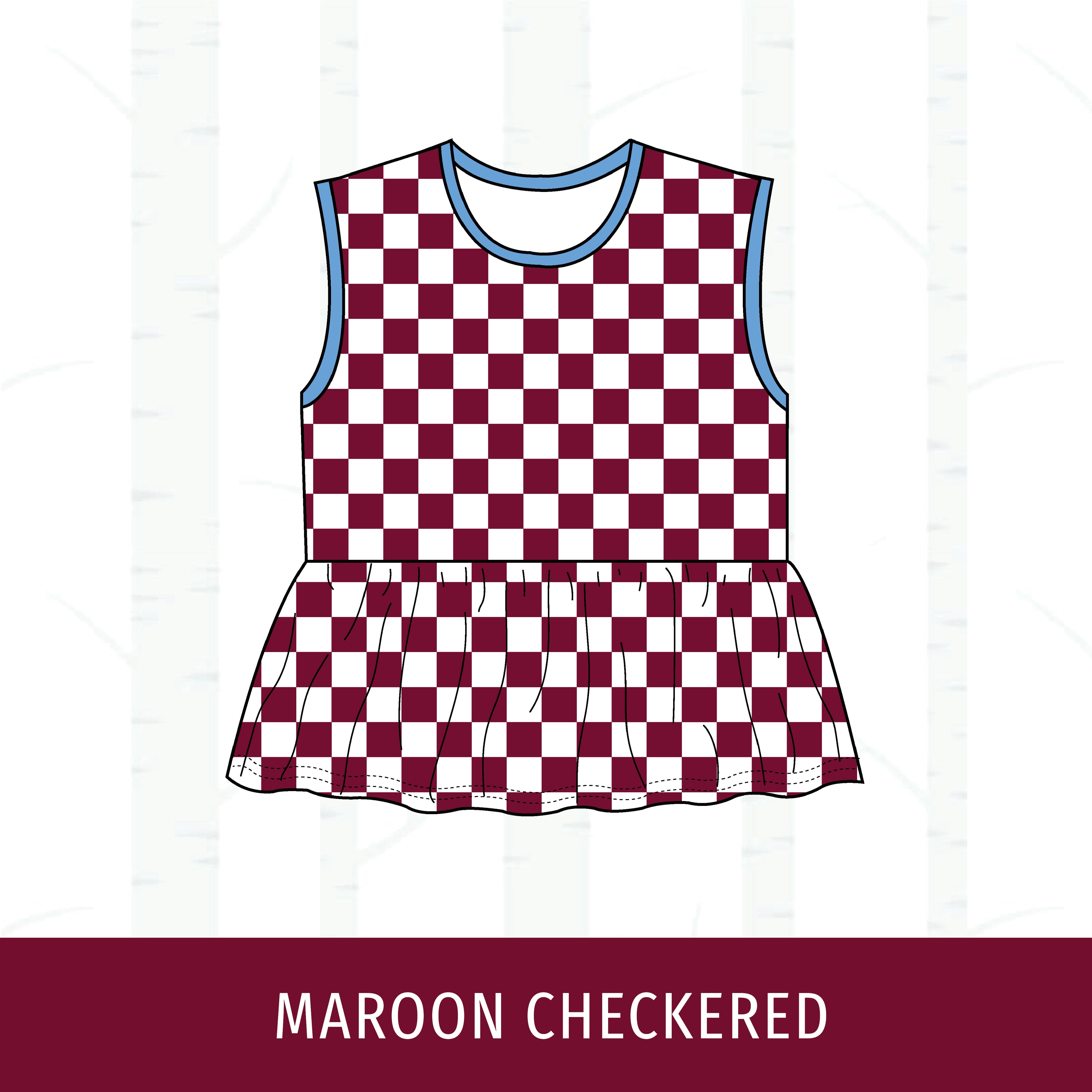 Unity Mustangs Peplum Tank