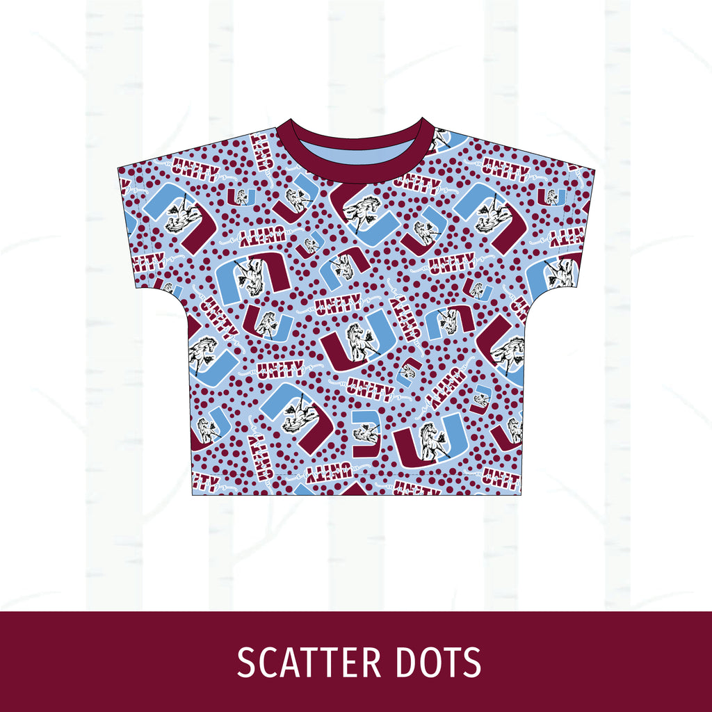 Unity Mustangs Boxy T-Shirt