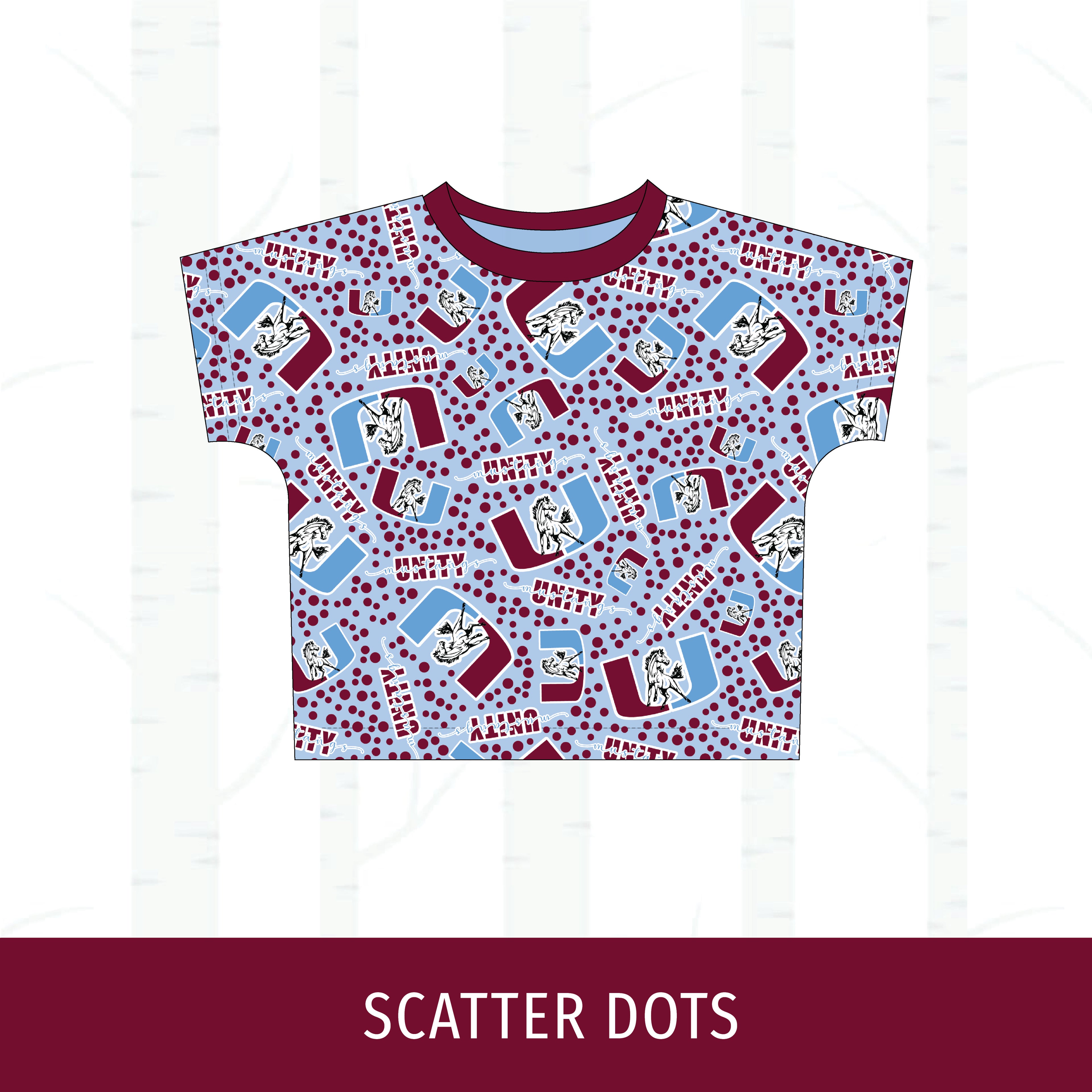 Unity Mustangs Boxy T-Shirt