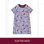 Unity Mustangs Short Sleeve Raglan Dress