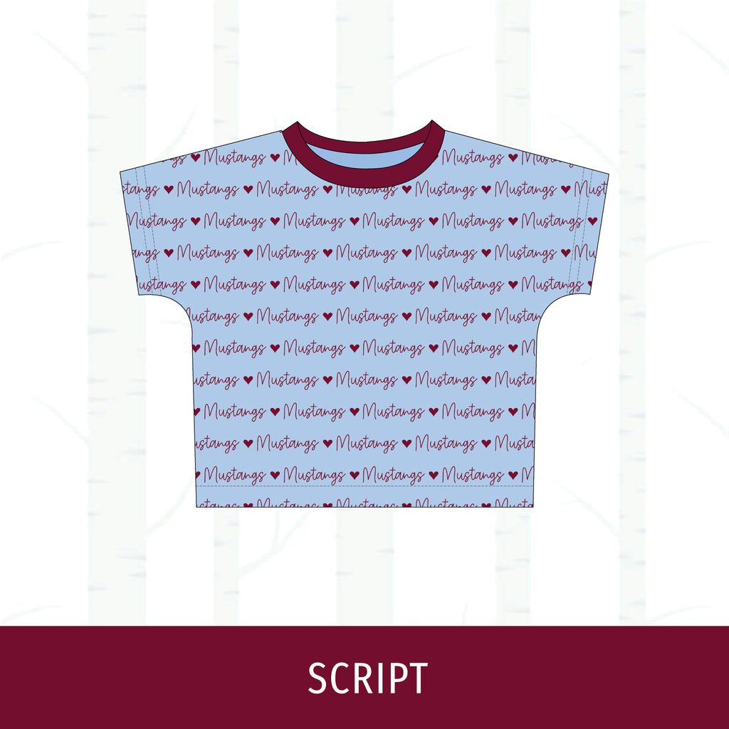 Unity Mustangs Boxy T-Shirt