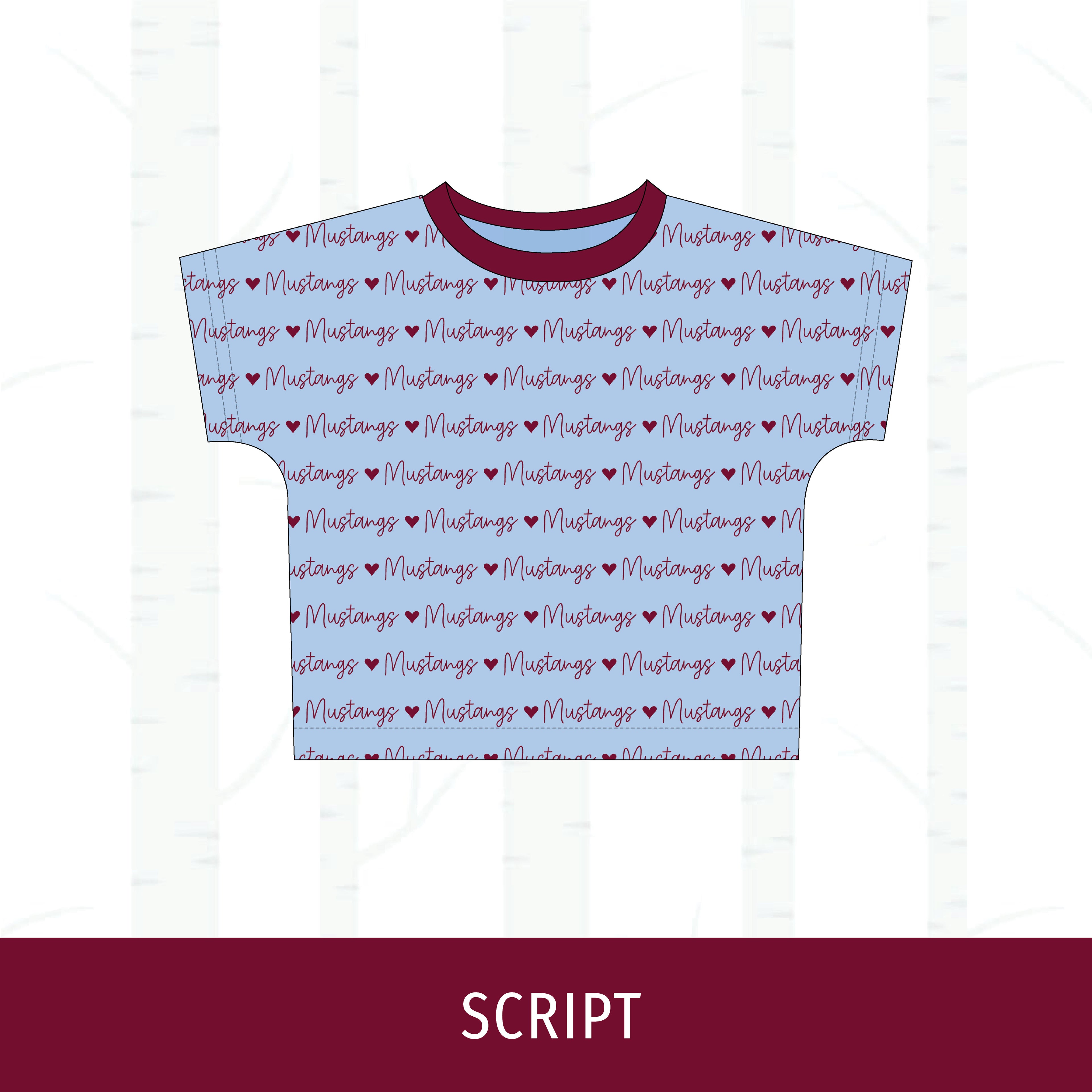 Unity Mustangs Boxy T-Shirt