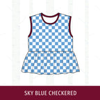 Unity Mustangs Peplum Tank