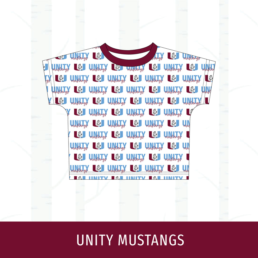 Unity Mustangs Boxy T-Shirt