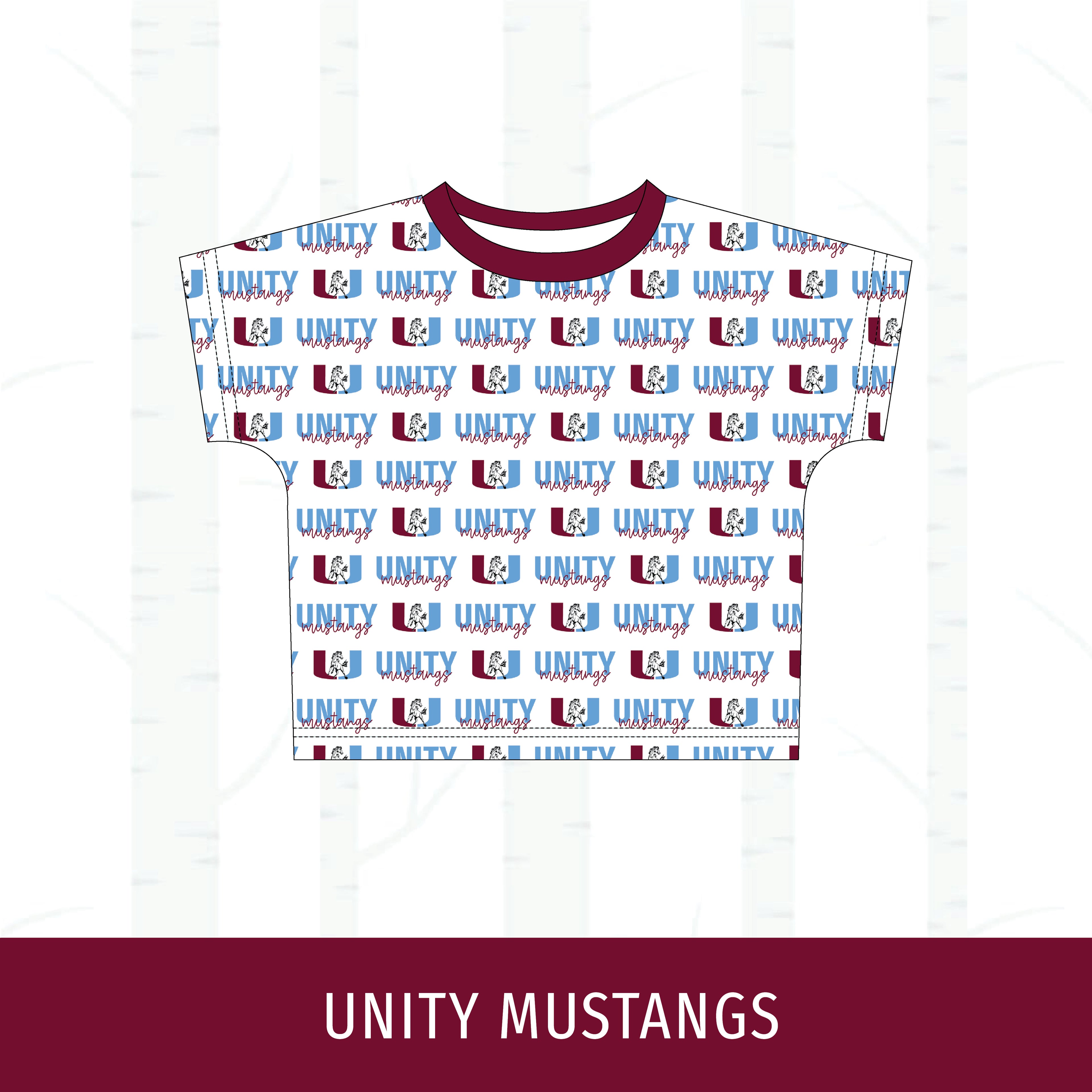 Unity Mustangs Boxy T-Shirt