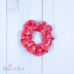 Watercolor Sweetheart Scrunchie