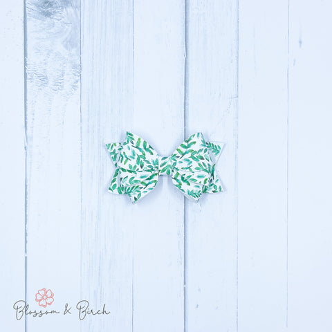 Ferns Blossom Bow