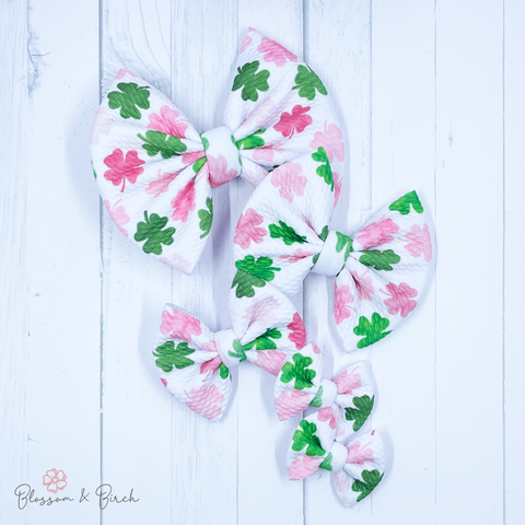 Girly Clovers Bow