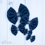 Graphite Leopard Bow