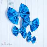 Marbled Azure Bow